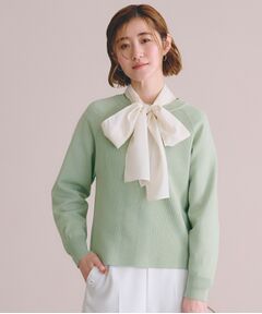 grove / グローブ ニット・セーター | 畦編みクルーネックニット