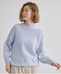 grove / グローブ ニット・セーター | コットンブレンドガーターニット