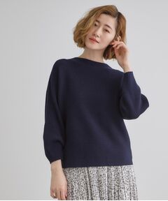 grove / グローブ ニット・セーター | コットンブレンドガーターニット