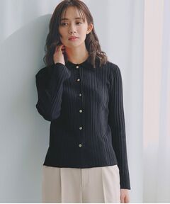 grove / グローブ ニット・セーター | ワイドリブポロニット