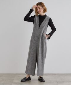 grove / グローブ サロペット・オールインワン | ツイードサロペット