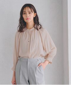 grove / グローブ シャツ・ブラウス | 【デイリーから特別な日まで】華やかさを纏うヴィンテージサテンブラウス
