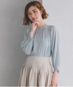 grove / グローブ シャツ・ブラウス | 【デイリーから特別な日まで】華やかさを纏うヴィンテージサテンブラウス