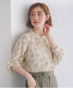 grove / グローブ シャツ・ブラウス | 【デイリーから特別な日まで】華やかさを纏うヴィンテージサテンブラウス