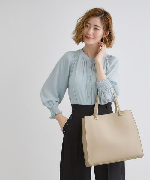 grove / グローブ トートバッグ | 【人間工学・A4】メタルバー変形トート | 詳細2