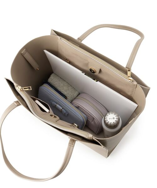 grove / グローブ トートバッグ | 【人間工学・A4】メタルバー変形トート | 詳細20