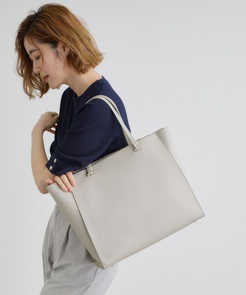 grove / グローブ トートバッグ | 【人間工学・A4】メタルバー変形トート | 詳細5