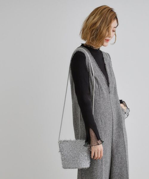 grove / グローブ ショルダーバッグ | ラメシャギーブレードショルダー | 詳細1