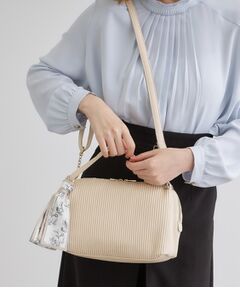 grove / グローブ ショルダーバッグ | 人間工学プリーツサイドチェーンショルダー