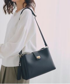 grove / グローブ ショルダーバッグ | 【人間工学】ワイドベルトタッセルショルダー