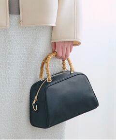 grove / グローブ ボストンバッグ | 【雑誌掲載】バンブーハンドル2WAYボストン