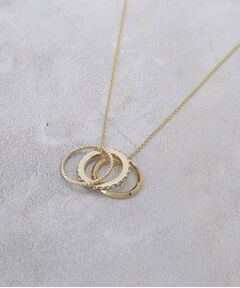 grove / グローブ ネックレス・ペンダント・チョーカー | ビジュー3リングスライドネックレス