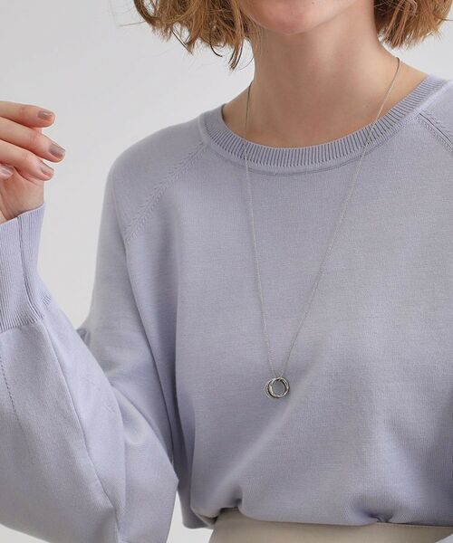 grove / グローブ ネックレス・ペンダント・チョーカー | ビジュー3リングスライドネックレス | 詳細6