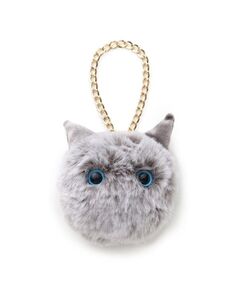 grove / グローブ キーホルダー・ストラップ | 【雑誌掲載】ふわふわネコフェイスバッグチャーム