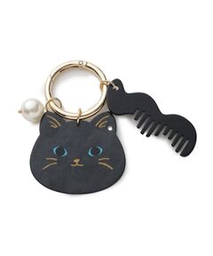 grove / グローブ キーホルダー・ストラップ | ネコフェイスコームバッグチャーム