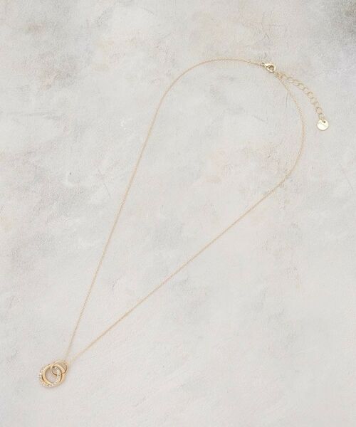 grove / グローブ ネックレス・ペンダント・チョーカー | サークルビジューミドルネックレス | 詳細2