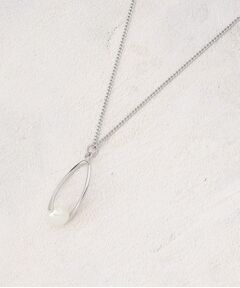 grove / グローブ ネックレス・ペンダント・チョーカー | メタルオーバルパール調ロングネックレス