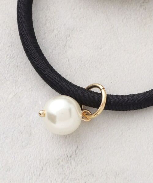 grove / グローブ ヘアアクセサリー | ネコフェイスパール調ポニー | 詳細4