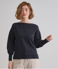 grove / グローブ カットソー | 袖タックラメニットプルオーバー