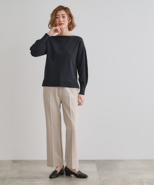 grove / グローブ カットソー | 袖タックラメニットプルオーバー | 詳細11