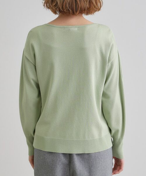 grove / グローブ カットソー | 袖タックラメニットプルオーバー | 詳細15