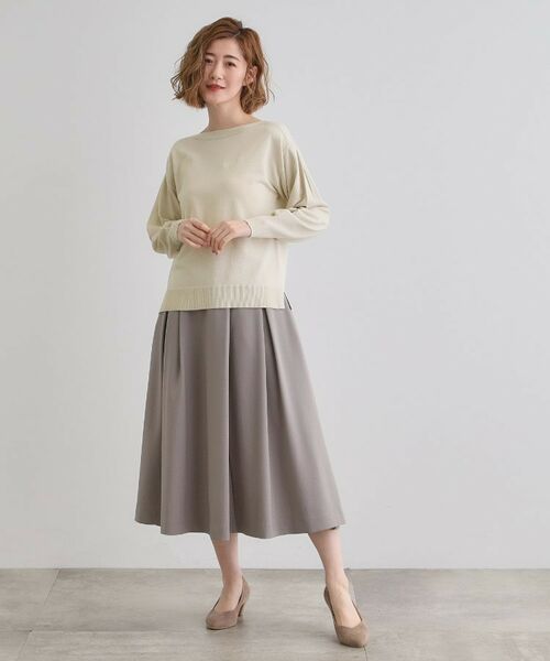 grove / グローブ カットソー | 袖タックラメニットプルオーバー | 詳細3