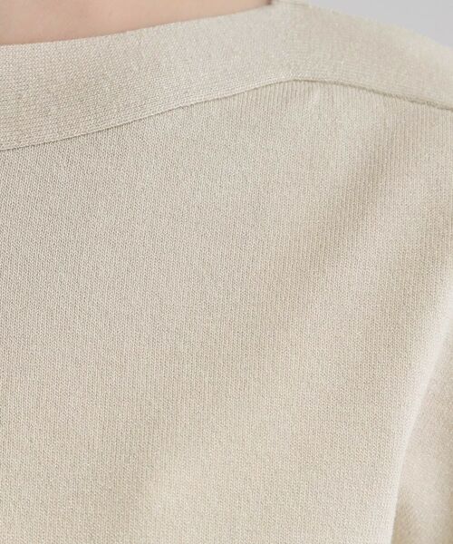 grove / グローブ カットソー | 袖タックラメニットプルオーバー | 詳細4