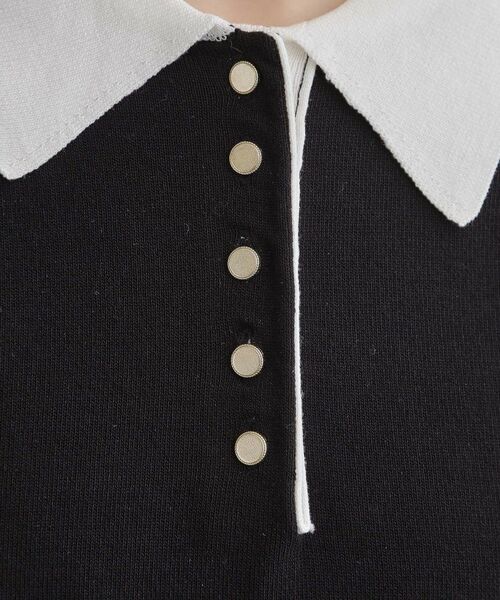 grove / グローブ ニット・セーター | 配色ポロニットプルオーバー | 詳細12