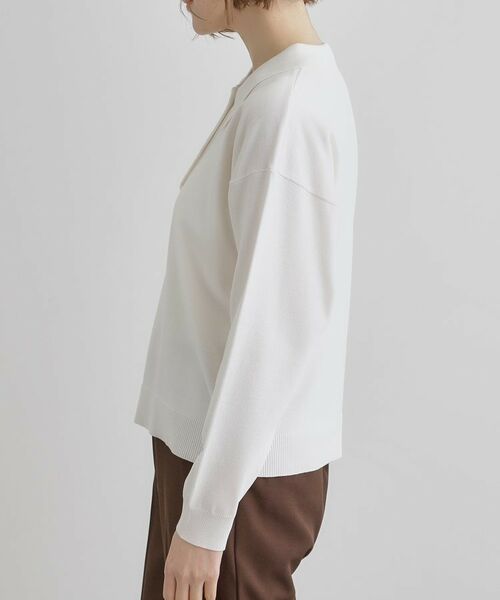 grove / グローブ ニット・セーター | 配色ポロニットプルオーバー | 詳細14