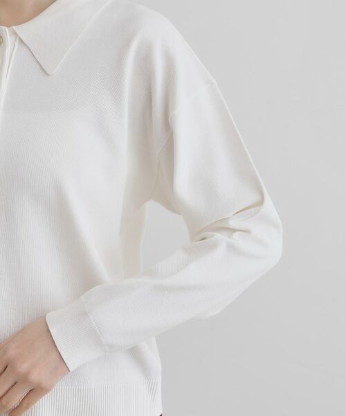 grove / グローブ ニット・セーター | 配色ポロニットプルオーバー | 詳細17