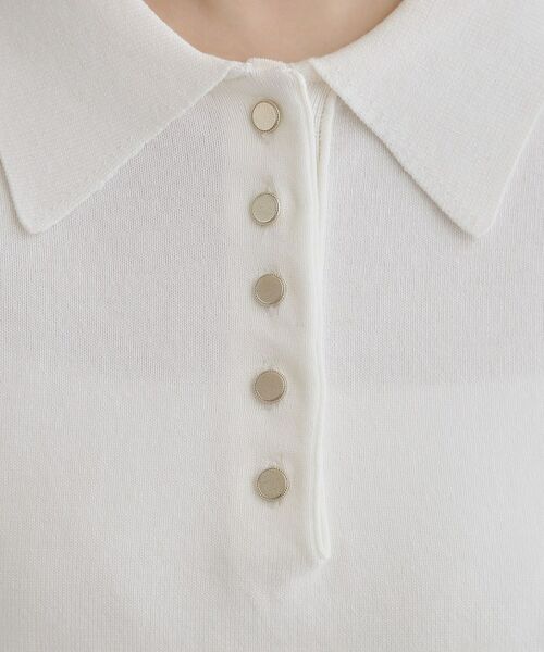 grove / グローブ ニット・セーター | 配色ポロニットプルオーバー | 詳細4