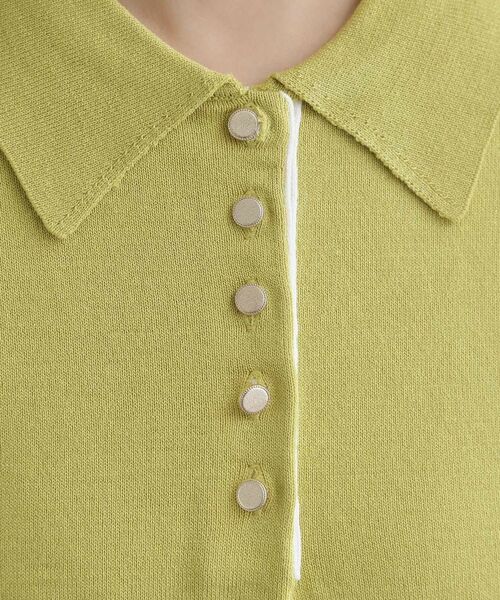 grove / グローブ ニット・セーター | 配色ポロニットプルオーバー | 詳細8