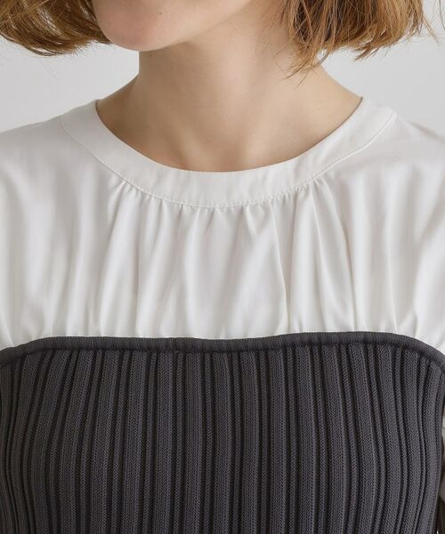 grove / グローブ カットソー | ニットビスチェドッキングシャツ | 詳細12