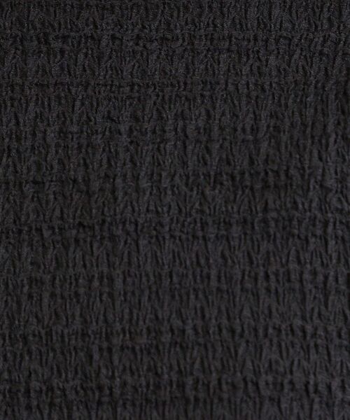 grove / グローブ カットソー | シャーリング風ジャカードクルーネックプルオーバー | 詳細8