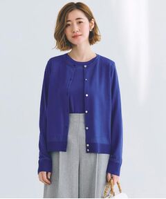 grove / グローブ その他トップス | 【雑誌掲載】シアー素材使いアンサンブルニット