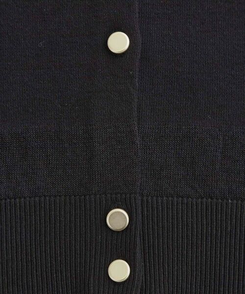 grove / グローブ その他トップス | 【雑誌掲載】シアー素材使いアンサンブルニット | 詳細13