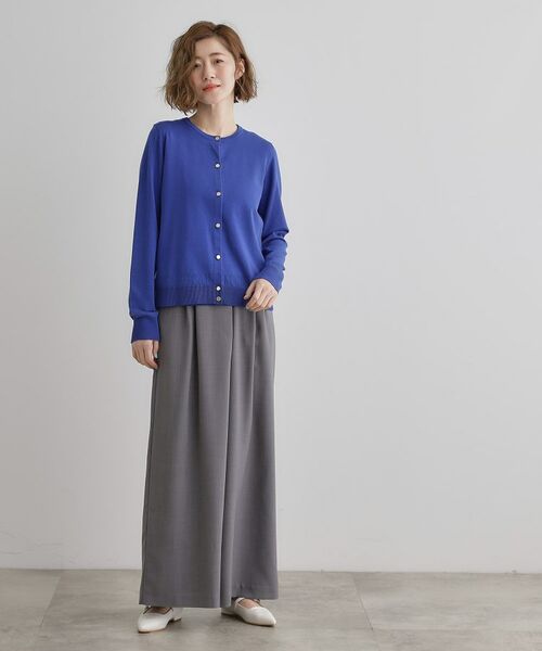 grove / グローブ その他トップス | 【雑誌掲載】シアー素材使いアンサンブルニット | 詳細18
