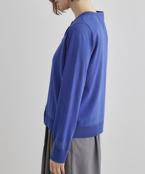 grove / グローブ その他トップス | 【雑誌掲載】シアー素材使いアンサンブルニット | 詳細22