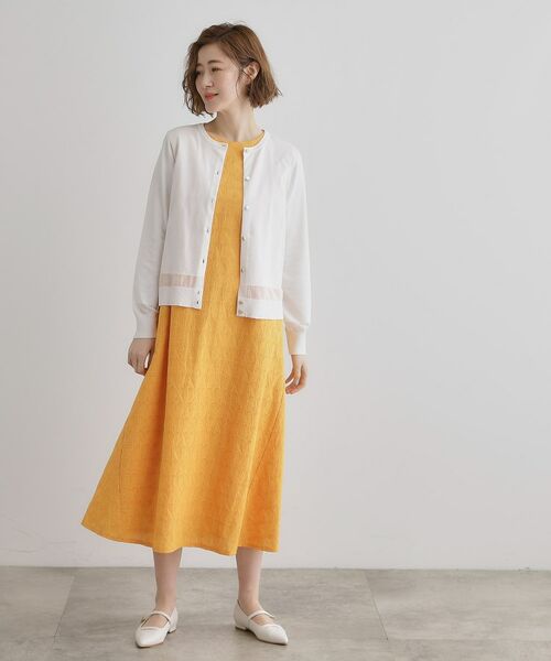 grove / グローブ その他トップス | 【雑誌掲載】シアー素材使いアンサンブルニット | 詳細6