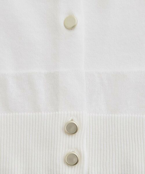 grove / グローブ その他トップス | 【雑誌掲載】シアー素材使いアンサンブルニット | 詳細7