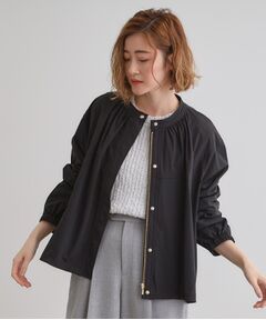 【撥水・洗える】テントラインブルゾン