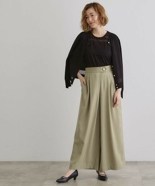 grove / グローブ パンツ | エフォートレスマキシスカンツ | 詳細12