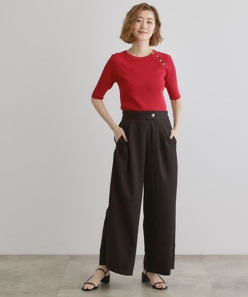 grove / グローブ パンツ | エフォートレスマキシスカンツ | 詳細6