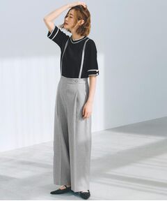 grove / グローブ パンツ | 2WAYショルダーストラップワイドパンツ