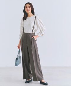 grove / グローブ パンツ | 2WAYショルダーストラップワイドパンツ
