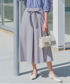 grove / グローブ ショート・ハーフ・半端丈パンツ | サッシュベルトスカートライクパンツ