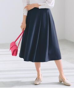 grove / グローブ スカート | サイドベルトタックフレアスカート