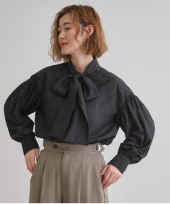 grove / グローブ シャツ・ブラウス | 2WAYシアーボウタイブラウス
