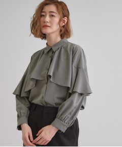 grove / グローブ シャツ・ブラウス | ケープフリルシャツブラウス