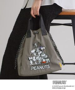 grove / グローブ トートバッグ | 【PEANUTS75th】ナイロン巾着トート